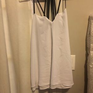 White and black express tank